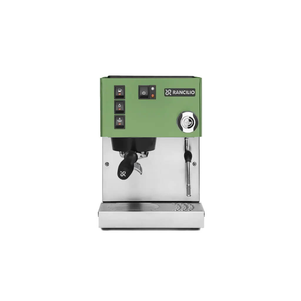 Ekspres do kawy Silvia w kolorze szarozielonym - przód